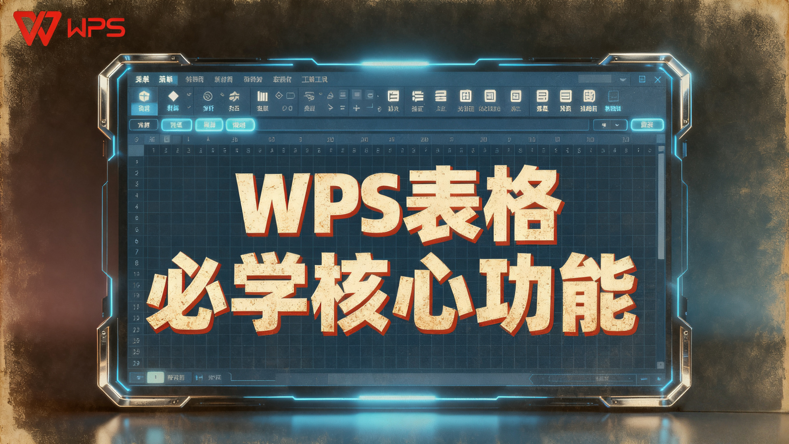 新手必看！零基础学会用WPS做表格，一文搞懂